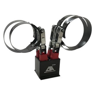 CTA® - 4-piece Heavy Duty Band Style Swivel Handle Oil Filter Wrench Set with Stand