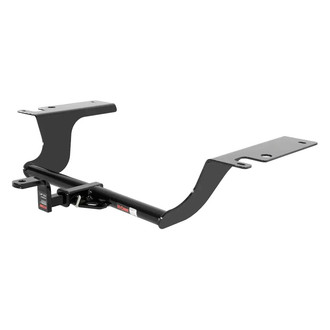 CURT® - Class 1 Round Exposed Trailer Hitch with 1-1/4" Receiver Opening (With Standard Ball Mount Insert, 2000/200 Weight Capacity)