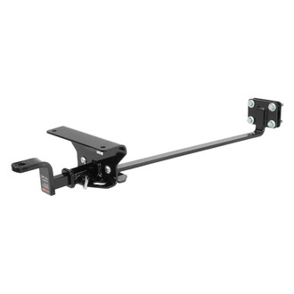 CURT® - Class 1 Flat Concealed Trailer Hitch with 1-1/4" Receiver Opening (With Standard Ball Mount Insert, 2000/200 Weight Capacity)