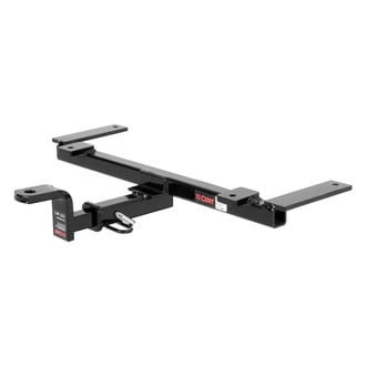 CURT® - Class 1 Square Concealed Trailer Hitch with 1-1/4" Receiver Opening (With Standard Ball Mount Insert, 2500/250 Weight Capacity)