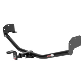 CURT® - Class 1 Round Exposed Trailer Hitch with 1-1/4" Receiver Opening (With Standard Ball Mount Insert, 2000/200 Weight Capacity)