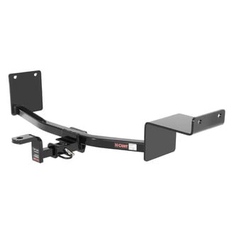 CURT® - Class 1 Square Concealed Trailer Hitch with 1-1/4" Receiver Opening (With Standard Ball Mount Insert, 2000/200 Weight Capacity)