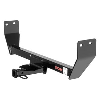 CURT® - Class 1 Square Exposed Trailer Hitch with 1-1/4" Receiver Opening (W/O Insert, 2000/200 Weight Capacity)