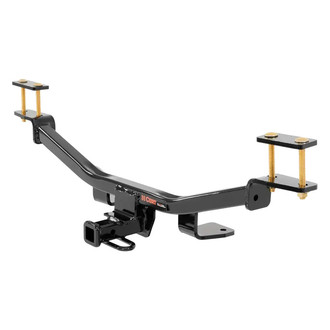 CURT® - Class 1 Square Concealed Trailer Hitch with 1-1/4" Receiver Opening (W/O Insert, 2000/200 Weight Capacity)