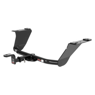 CURT® - Class 1 Round Exposed Trailer Hitch with 1-1/4" Receiver Opening (With Standard Ball Mount Insert, 2000/200 Weight Capacity)