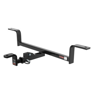 CURT® - Class 1 Square Concealed Trailer Hitch with 1-1/4" Receiver Opening (With Standard Ball Mount Insert, 2000/200 Weight Capacity)