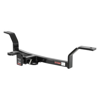 CURT® - Class 1 Square Exposed Trailer Hitch with 1-1/4" Receiver Opening (With Standard Ball Mount Insert, 2000/200 Weight Capacity)
