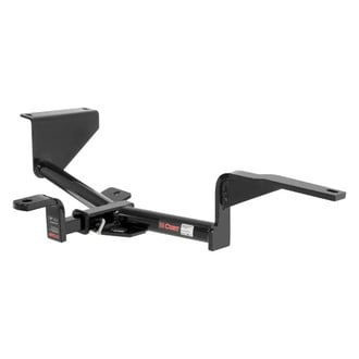 CURT® - Class 1 Round Exposed Trailer Hitch with 1-1/4" Receiver Opening (With Standard Ball Mount Insert, 2000/200 Weight Capacity)