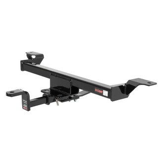 CURT® - Class 1 Square Concealed Trailer Hitch with 1-1/4" Receiver Opening (With Standard Ball Mount Insert, 2000/200 Weight Capacity)