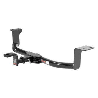 CURT® - Class 1 Round Exposed Trailer Hitch with 1-1/4" Receiver Opening (With Standard Ball Mount Insert, 2000/200 Weight Capacity)