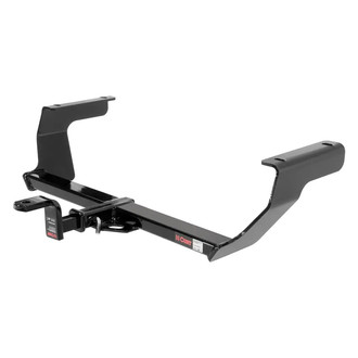 CURT® - Class 1 Square Exposed Trailer Hitch with 1-1/4" Receiver Opening (With Standard Ball Mount Insert, 2000/200 Weight Capacity)