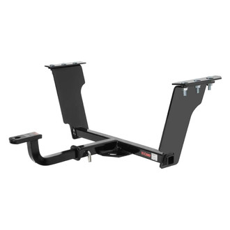 CURT® - Class 1 Square Exposed Trailer Hitch with 1-1/4" Receiver Opening (With Standard Ball Mount Insert, 2000/200 Weight Capacity)