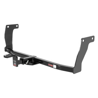 CURT® - Class 1 Square Exposed Trailer Hitch with 1-1/4" Receiver Opening (With Standard Ball Mount Insert, 2000/200 Weight Capacity)
