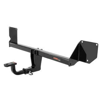 CURT® - Class 1 Square Concealed Trailer Hitch with 1-1/4" Receiver Opening (With Standard Ball Mount Insert, 2000/200 Weight Capacity)