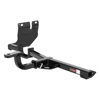 CURT® - Class 1 Square Exposed Trailer Hitch with 1-1/4" Receiver Opening (With Standard Ball Mount Insert, 2000/200 Weight Capacity)