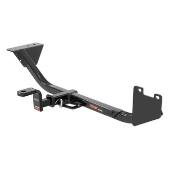 CURT® - Class 1 Square Exposed Trailer Hitch with 1-1/4" Receiver Opening (With Standard Ball Mount Insert, 2000/200 Weight Capacity)