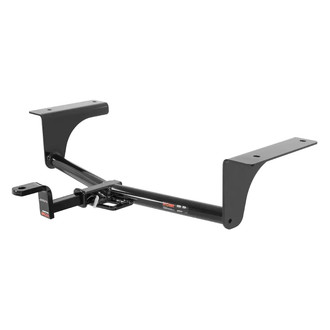 CURT® - Class 1 Round Exposed Trailer Hitch with 1-1/4" Receiver Opening (With Standard Ball Mount Insert, 2000/200 Weight Capacity)