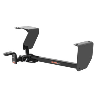 CURT® - Class 1 Square Concealed Trailer Hitch with 1-1/4" Receiver Opening (With Standard Ball Mount Insert, 2000/200 Weight Capacity)