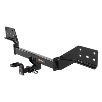 CURT® - Class 1 Square Concealed Trailer Hitch with 1-1/4" Receiver Opening (With Standard Ball Mount Insert, 2000/200 Weight Capacity)