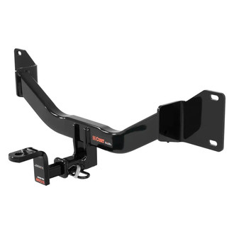 CURT® - Class 1 Square Concealed Trailer Hitch with 1-1/4" Receiver Opening (With Standard Ball Mount Insert, 2000/200 Weight Capacity)