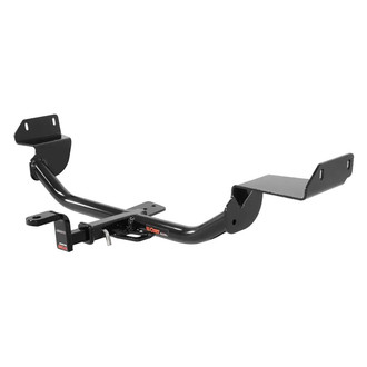 CURT® - Class 1 Round Exposed Trailer Hitch with 1-1/4" Receiver Opening (With Standard Ball Mount Insert, 2000/200 Weight Capacity)