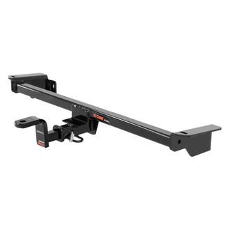 CURT® - Class 1 Square Concealed Trailer Hitch with 1-1/4" Receiver Opening (With Standard Ball Mount Insert, 2000/200 Weight Capacity)