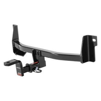 CURT® - Class 1 Square Concealed Trailer Hitch with 1-1/4" Receiver Opening (With Standard Ball Mount Insert, 2000/200 Weight Capacity)