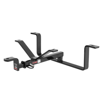 CURT® - Class 1 Square Concealed Trailer Hitch with 1-1/4" Receiver Opening (With Standard Ball Mount Insert, 2000/200 Weight Capacity)