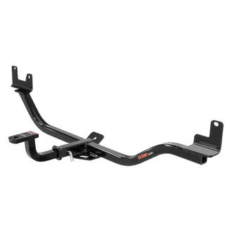 CURT® - Class 1 Square Exposed Trailer Hitch with 1-1/4" Receiver Opening (With Standard Ball Mount Insert, 2000/200 Weight Capacity)