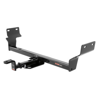 CURT® - Class 1 Square Concealed Trailer Hitch with 1-1/4" Receiver Opening (With Standard Ball Mount Insert, 2000/200 Weight Capacity)