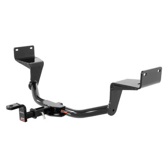 CURT® - Class 1 Round Exposed Trailer Hitch with 1-1/4" Receiver Opening (With Standard Ball Mount Insert, 2000/200 Weight Capacity)