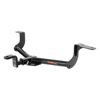CURT® - Class 1 Round Exposed Trailer Hitch with 1-1/4" Receiver Opening (With Standard Ball Mount Insert, 2000/200 Weight Capacity)