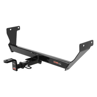 CURT® - Class 1 Square Concealed Trailer Hitch with 1-1/4" Receiver Opening (With Standard Ball Mount Insert, 2000/200 Weight Capacity)