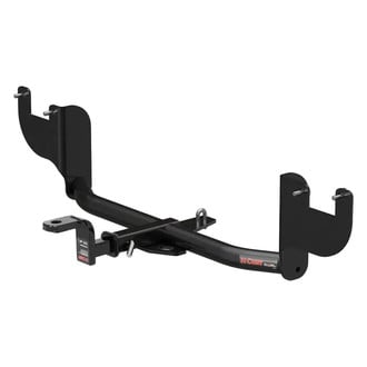 CURT® - Class 1 Round Exposed Trailer Hitch with 1-1/4" Receiver Opening (With Standard Ball Mount Insert, 2000/200 Weight Capacity)