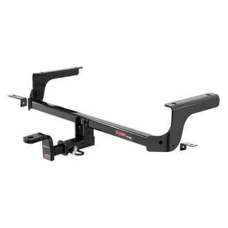 CURT® - Class 1 Square Concealed Trailer Hitch with 1-1/4" Receiver Opening (With Standard Ball Mount Insert, 2000/200 Weight Capacity)