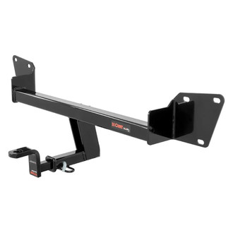 CURT® - Class 1 Square Concealed Trailer Hitch with 1-1/4" Receiver Opening (With Standard Ball Mount Insert, 1000/100 Weight Capacity)