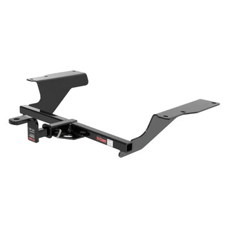 CURT® - Class 1 Square Exposed Trailer Hitch with 1-1/4" Receiver Opening (With Standard Ball Mount Insert, 2000/200 Weight Capacity)