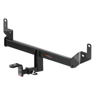 CURT® - Class 1 Square Trailer Hitch with 1-1/4" Receiver Opening (With Standard Ball Mount Insert, 2000/200 Weight Capacity)
