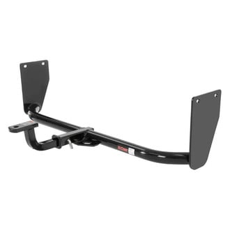 CURT® - Class 1 Round Exposed Trailer Hitch with 1-1/4" Receiver Opening (With Standard Ball Mount Insert, 2000/200 Weight Capacity)