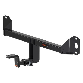 CURT® - Class 1 Square Concealed Trailer Hitch with 1-1/4" Receiver Opening (With Standard Ball Mount Insert, 2000/200 Weight Capacity)