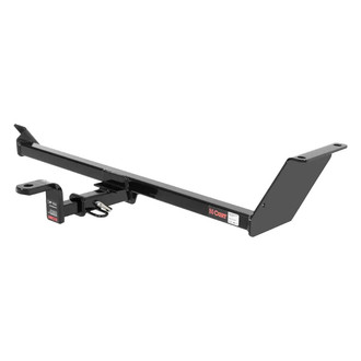 CURT® - Class 1 Square Concealed Trailer Hitch with 1-1/4" Receiver Opening (With Standard Ball Mount Insert, 2000/200 Weight Capacity)
