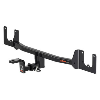 CURT® - Class 1 Square Concealed Trailer Hitch with 1-1/4" Receiver Opening (With Standard Ball Mount Insert, 2000/200 Weight Capacity)