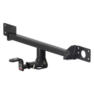 CURT® - Class 1 Square Concealed Trailer Hitch with 1-1/4" Receiver Opening (With Standard Ball Mount Insert, 2000/200 Weight Capacity)