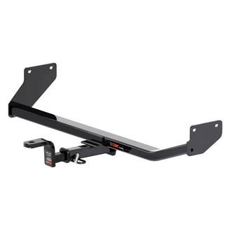 CURT® - Class 1 Square Trailer Hitch with 1-1/4" Receiver Opening (With Standard Ball Mount Insert, 2000/200 Weight Capacity)