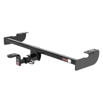 CURT® - Class 1 Square Concealed Trailer Hitch with 1-1/4" Receiver Opening (With Standard Ball Mount Insert, 2000/200 Weight Capacity)