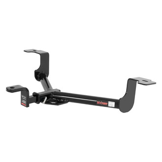 CURT® - Class 1 Round Exposed Trailer Hitch with 1-1/4" Receiver Opening (With Standard Ball Mount Insert, 2000/200 Weight Capacity)