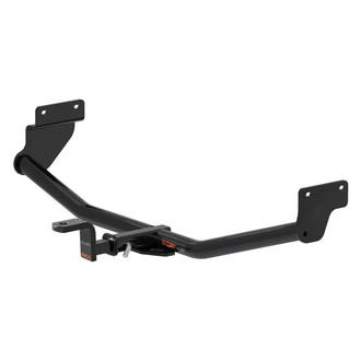 CURT® - Class 1 Round Exposed Trailer Hitch with 1-1/4" Receiver Opening (With Standard Ball Mount Insert, 2000/200 Weight Capacity)