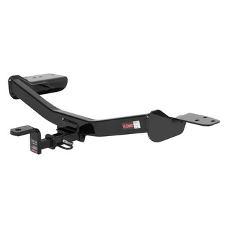 CURT® - Class 1 Square Concealed Trailer Hitch with 1-1/4" Receiver Opening (With Standard Ball Mount Insert, 1500/150 Weight Capacity)