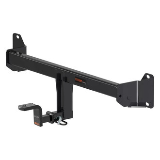 CURT® - Class 1 Square Concealed Trailer Hitch with 1-1/4" Receiver Opening (With Standard Ball Mount Insert, 2000/200 Weight Capacity)