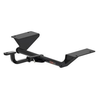 CURT® - Class 1 Round Exposed Trailer Hitch with 1-1/4" Receiver Opening (With Standard Ball Mount Insert, 2000/200 Weight Capacity)